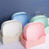 10pcs Plate Set with Holder (Random Colors)