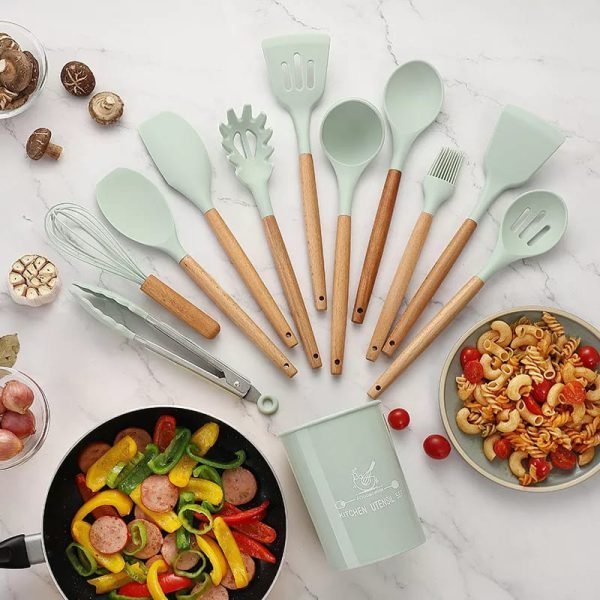 12pcs Silicone Utensil Set