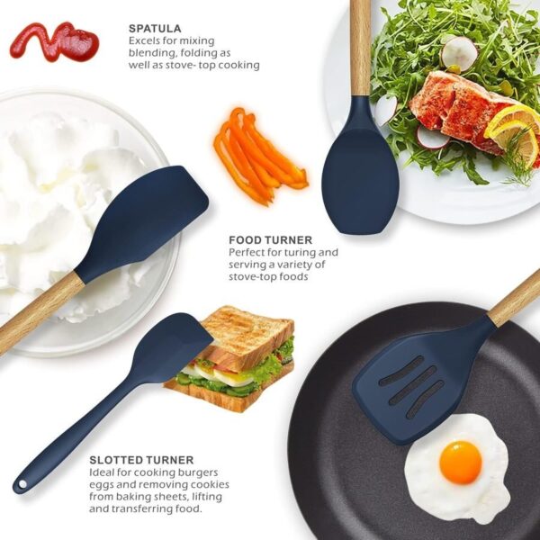 12pcs Silicone Utensil Set