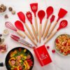12pcs Silicone Utensil Set