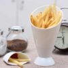 French-Fries-Cup-with-Ketchup-Holder-2.jpeg Fries Holder with Sauce Cup (Random Color)