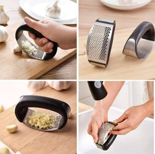 Stainless Steel Garlic Press Rocker