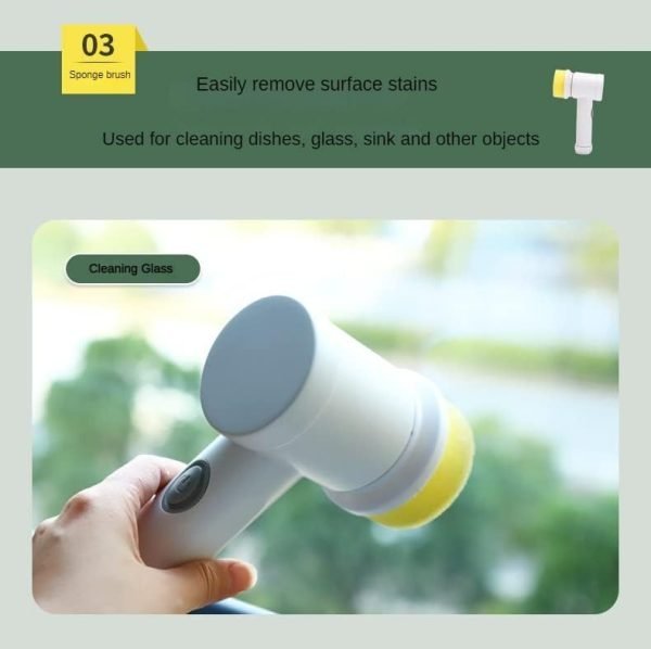 Magic Cleaning Brush – Wireless & Rechargeable