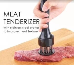 Meat-Tenderizer-Stainless-Steel-Needle-1.jpg Meat Tenderizer – Stainless Steel Needle (Random Color)