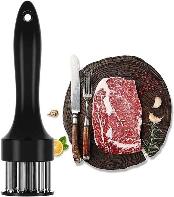 Meat Tenderizer – Stainless Steel Needle (Random Color)