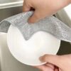 Metal Wire Dishwashing Cloth – Kitchen Use