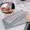 Metal Wire Dishwashing Cloth – Kitchen Use