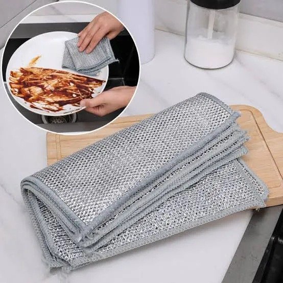 Metal Wire Dishwashing Cloth – Kitchen Use
