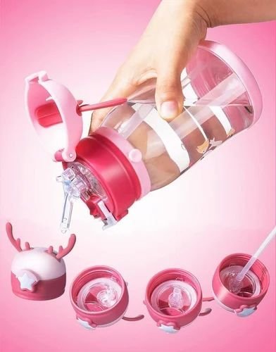 Reindeer-Thorn-Shape-Water-Bottle-For-Kids-600ml-Random-Color-4.jpg Reindeer Thorn Shape Water Bottle – 600ml ( Random Color )