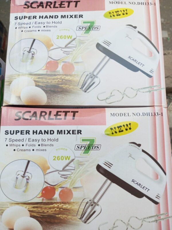 Scarlett-7-Speed-Electric-Food-Blender-3.jpeg Scarlett Multifunctional 7 Speed Mini Mixer Electric Food Blender
