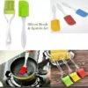 Silicone Brush & Spatula Set – Pastry Tools ( Random Color )