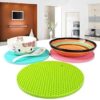 Multifunctional Heat Resistant Silicone Mat – Nonslip Pad (Random Color)
