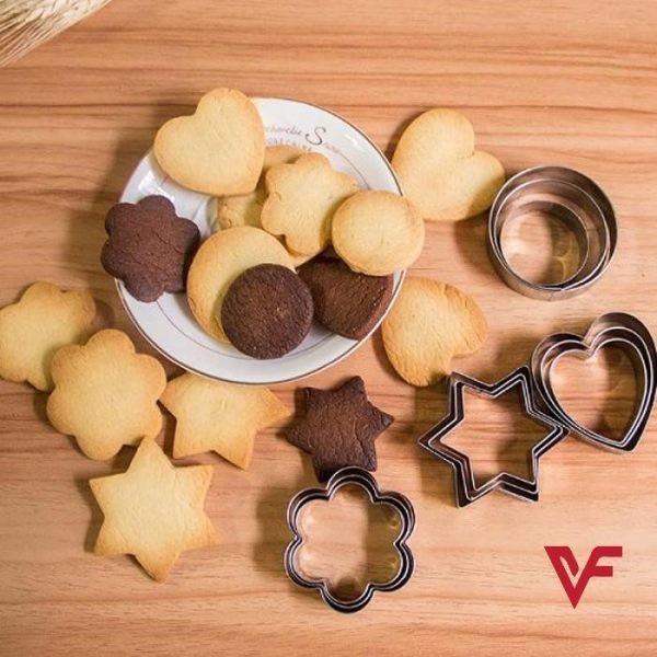 12pcs Stainless Steel Cookie Cutter Set