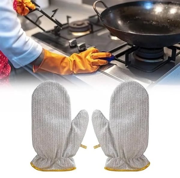 Wire Dishwashing Gloves – 1pc