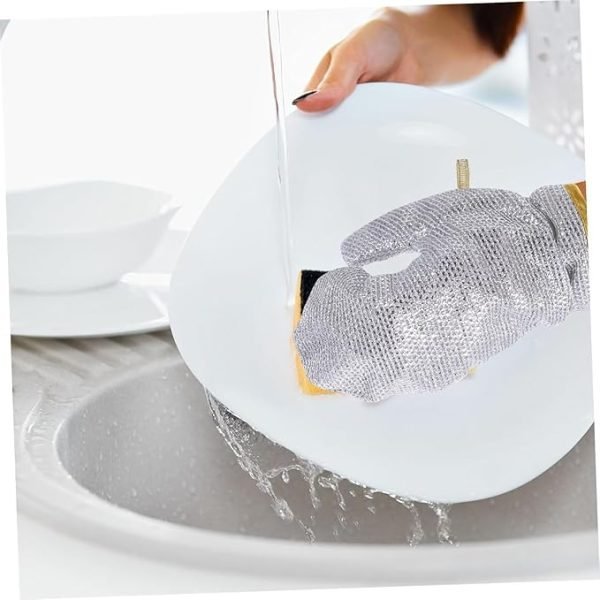 Wire Dishwashing Gloves – 1pc