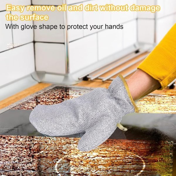Wire Dishwashing Gloves – 1pc