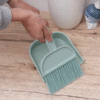 1 Pc Imported Mini Broom & Dustpan Set - Perfect For Desktop Cleaning And Quick Cleanups (Random Color)