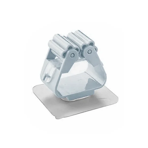 1-pc-mop-and-broom-self-adhesive-holder-wall-mount-magic-hanger-organizer-cleaning-tools-storage-mop-rack-random-color - 5 1 Pc Mop And Broom Self Adhesive Holder Wall Mount Magic Hanger Organizer Cleaning Tools Storage Mop Rack (Random Color)