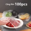 100pc-disposable-cling-film-cover-household-refrigerator-food-fruit-preservation-cover-dust-proof-plastic-fresh-keeping-cover - 1 100pc Disposable Cling Film Cover Household Refrigerator Food Fruit Preservation Cover Dust-proof Plastic Fresh-Keeping Cover
