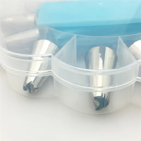 15pcs-piping-nozzles-pastry-cream-tips-stainless-steel - 3 15pcs Piping Nozzles Pastry Cream Tips Stainless Steel