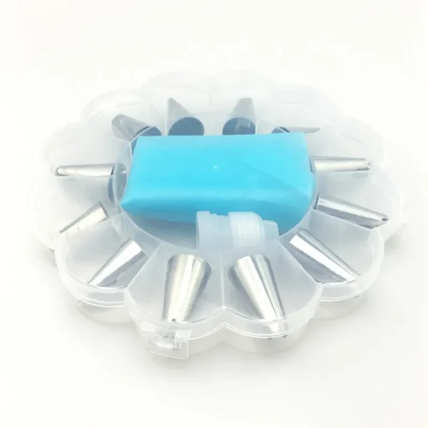 15pcs-piping-nozzles-pastry-cream-tips-stainless-steel - 5 15pcs Piping Nozzles Pastry Cream Tips Stainless Steel
