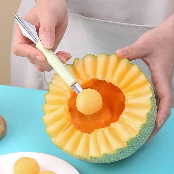 1pc Vegetable Fruit Carving Knife (Random Color)