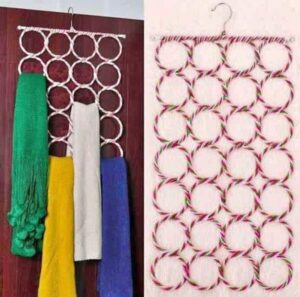 28 Holes Scarf Hanger / Tie Hanger / Belt Hanger Organizer