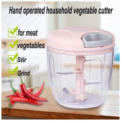 5-blades-manual-vegetable-chopper-cutter-hand-pull-food-chopper-random-color - 1 5 Blades Manual Vegetable Chopper Cutter Hand Pull Food Chopper (random Color)