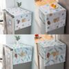 Anti-dust Waterproof Oil-proof Refrigerator Fridge Cover 1 Pc (Random Design)