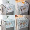 Anti-dust Waterproof Oil-proof Refrigerator Fridge Cover 1 Pc (Random Design)