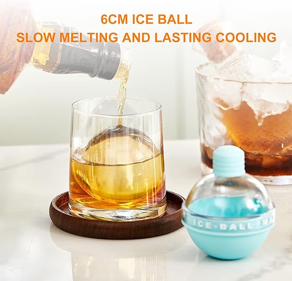 Bulb Ice Cube Hockey Mold Silicone Ice Maker Ball Tray (Random Color)