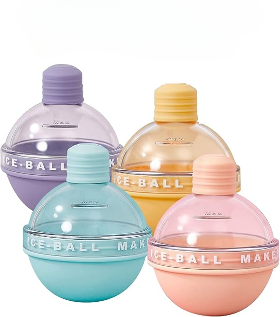 Bulb Ice Cube Hockey Mold Silicone Ice Maker Ball Tray (Random Color)