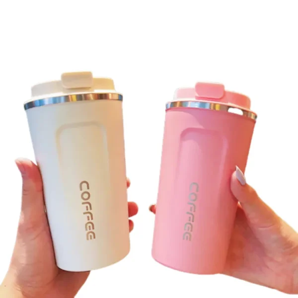 Heat Preservation Coffee Mug Stainless Steel (Random Color)