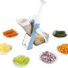 high-quality-5-in-1-mandoline-vegetable-slicer-food-chopper-vegetable-cutter-quick-fruit-dicer-high-quality-random-color - 6 High Quality 5 In 1 Mandoline Vegetable Slicer Food Chopper, Vegetable Cutter, Quick Fruit Dicer High Quality (Random Color)