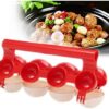 Meatball Maker Plastic Fish Ball Maker Meatball Scoop Meatball Spoon Homemade Stuffed Meatball Fish Ball Maker Mold Fish