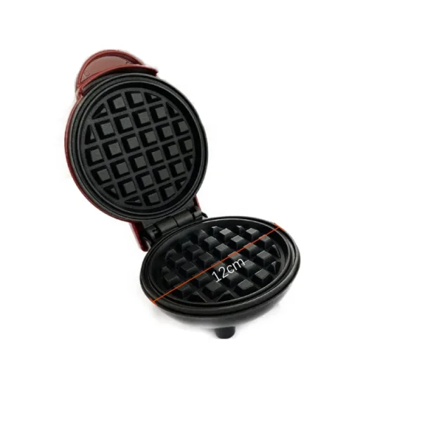 Mini Waffle Maker Breakfast Machine Non Stick Easy Clean (Random Color )