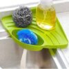 multi-purpose-triangular-sink-drain-rack-soap-rag-dishcloth-holder-kitchen-bathroom-sink-corner-storage-basket-sponge-holderrandom-color - 5 Multi-purpose Triangular Sink Drain Rack Soap Rag Dishcloth Holder Kitchen Bathroom Sink Corner Storage Basket Sponge Holder (Random Color)