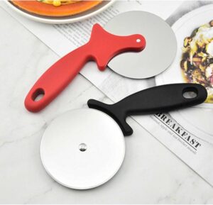 Pizza Cutter, Pizza R Big Size Cooker Stainless Steel, Commercial Use, Kitchen Helper (Random Color)