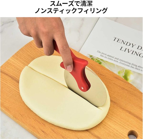 Pizza Cutter, Pizza R Big Size Cooker Stainless Steel, Commercial Use, Kitchen Helper (Random Color)