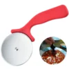 Pizza Cutter, Pizza R Big Size Cooker Stainless Steel, Commercial Use, Kitchen Helper (Random Color)