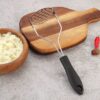Potato Masher Stainless Steel Manual Kitchen Vegetable Ricer Fruit Banana Egg Crusher Tool (Random Color)