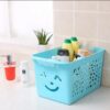 Smile Basket Without Cap Pack Off 3 | Storage Organizer Basket | Multipurpose Baskets For Kitchen, Home, Office & Bathroom (random Color)