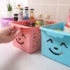 Smile Basket Without Cap Pack Off 3 | Storage Organizer Basket | Multipurpose Baskets For Kitchen, Home, Office & Bathroom (random Color)