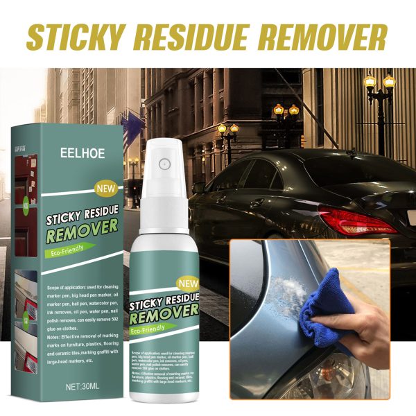 sticky-stuff-remover-gel-spray-portable-surface-safe-adhesive-remover-ideal-for-sticky-stains-such-as-bubblegum-adhesive-tape-label-residue - 6 Sticky Stuff Remover Gel Spray, Portable Surface Safe Adhesive Remover, Ideal For Sticky Stains Such As Bubblegum, Adhesive, Tape, Label Residue (30ml)