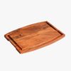 Acacia Parabola Face-grain Cutting Board – 14” X 10” X 2”