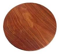 Premium Wooden Chakla Brown – Handcrafted Rolling Board