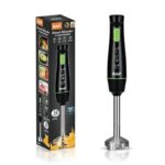 raf-imported-high-quality-heavy-duty-full-stainless-steel-body-hand-blender-stick-mixer-600w-27651-366 Stainless steel hand blender stick mixer with ergonomic grip and detachable shaft, perfect for blending smoothies, soups, and baby food.