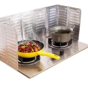 Alternative view of Aluminum Nonstick Oil Splash Guard for Gas Stove Cooking
