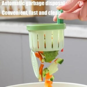 Cactus Kitchen Sink Drain Strainer Press Automatic Dumping Basket Multi Functional Home Use Draining Filter Net Kitchen Waste Collector for Sinks