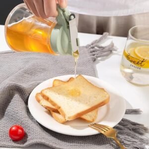 Alternative view of Easy Squeeze Honey & Syrup Dispenser Bottle for Kitchen Use
